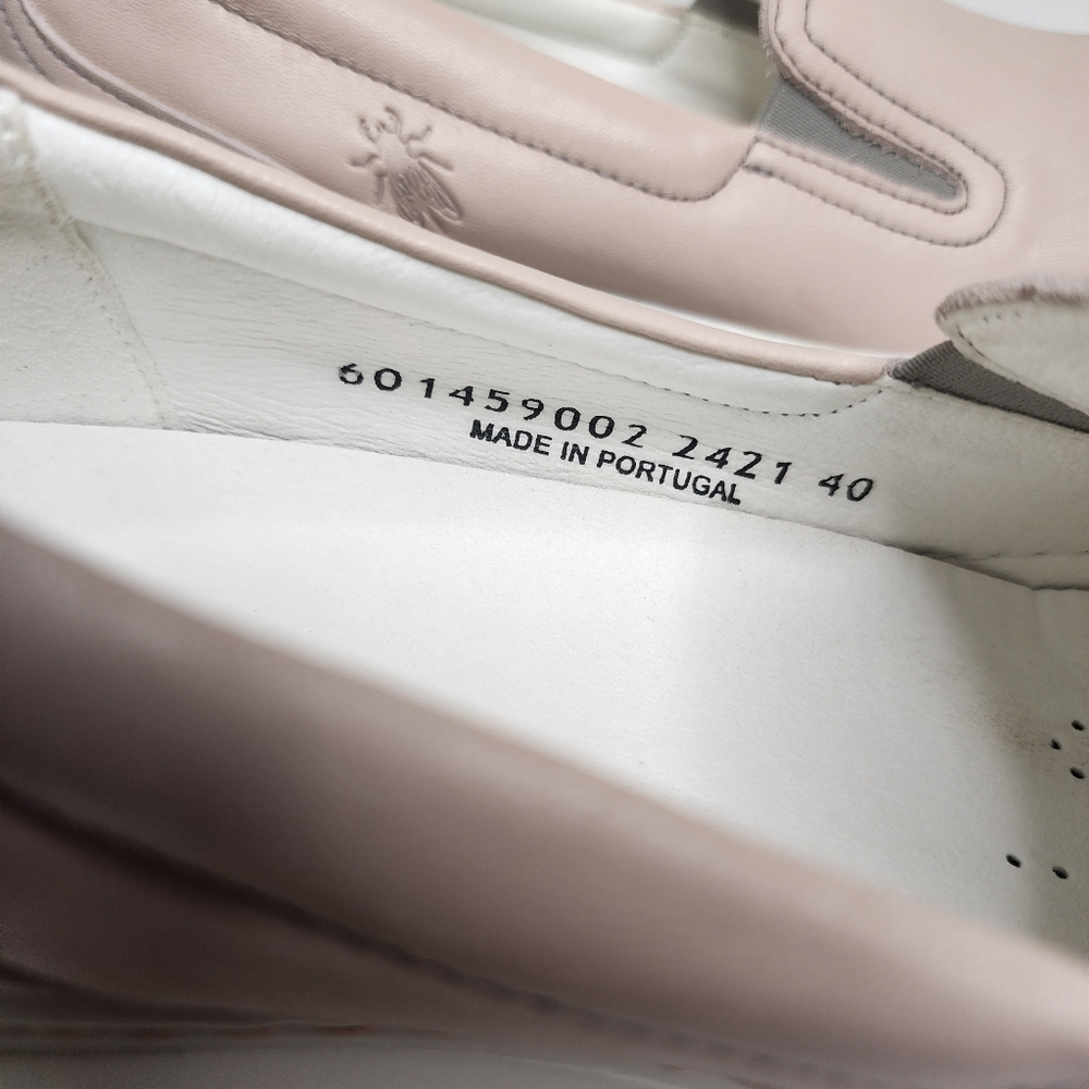 Fly London Women's Deca Pink Leather Slip On Wedge Sneakers Size 10 Casual - Picture 13 of 15